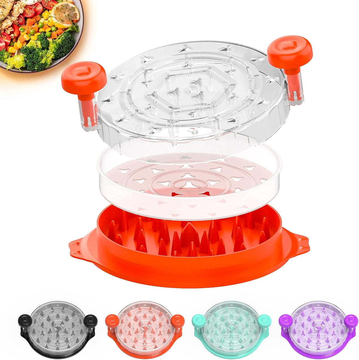 TQRR 10'' Pro Chicken Shredder Tool Twist Large, Meat Grinder for Kitchen