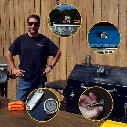 ProTemp S1 Patented Smart Grill Gauge Thermometer Hub Wi-Fi and Bluetooth