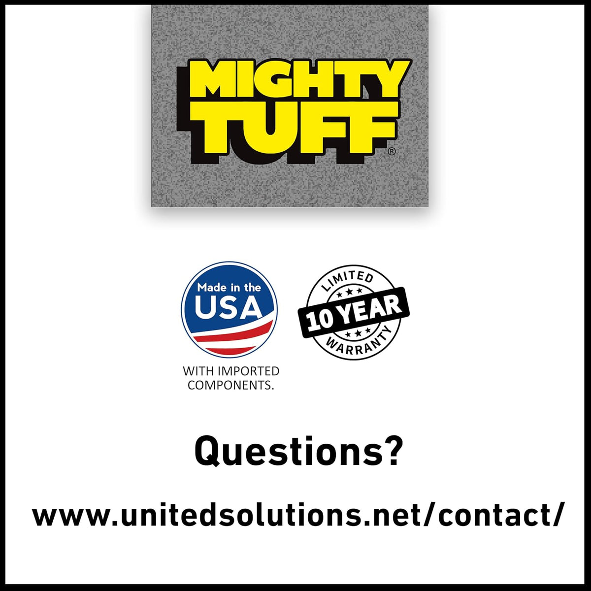 Mighty Tuff Airtight Dog Food Storage Container – 13 Gal, up to 54 lb Capacity – Cat and Dog Food Container with Twist Lid & Handles – BPA-Free, Made in USA