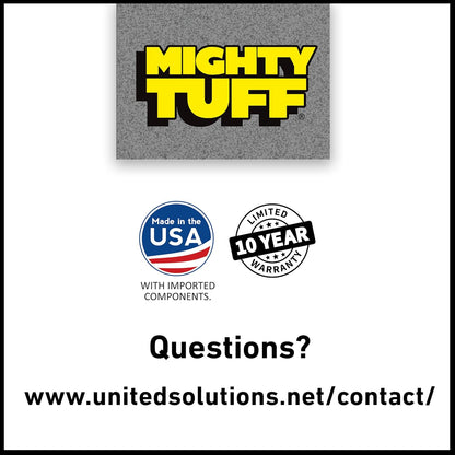 Mighty Tuff Airtight Dog Food Storage Container – 13 Gal, up to 54 lb Capacity – Cat and Dog Food Container with Twist Lid & Handles – BPA-Free, Made in USA