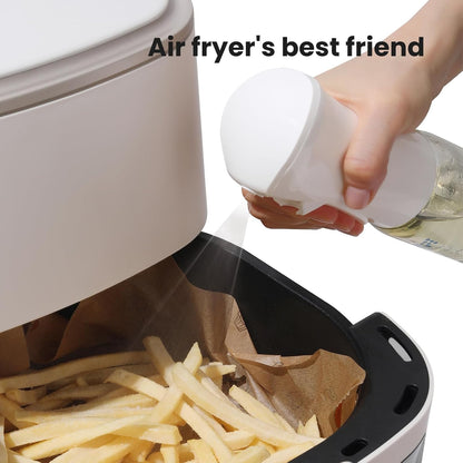 Mistifi Oil Sprayer for Cooking, Fan Spray, Refillable, Non-Aerosol 6oz