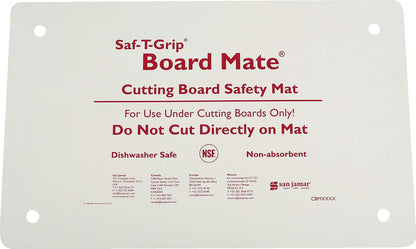 Carlisle FoodService Products CBM1016 Saf-T-Grip Board-Mate Nonslip Cutting Board Mat, 16" Width x 10" Height (Pack of 1)