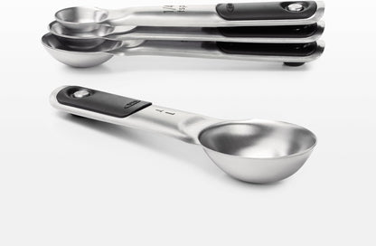 OXO Good Grips 4 Piece Stainless Steel Measuring Cups with Magnetic Snaps
