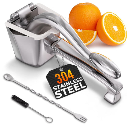 NADOBA Lemon Squeezer and Lime Squeezer, Max Extraction Citrus Hand Juicer