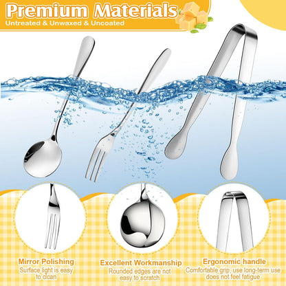 270 Pcs Charcuterie Board Accessories Charcuterie Utensils Cheese Spreader Knife Set Butcher Paper Roll Serving Tong Fork Spoon Dipping Bowl Cocktail Pick for Party Christmas Wedding(Gold)