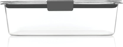 Rubbermaid Brilliance BPA Free 44-Piece Food Storage Containers Set Airtight Leak-Proof with Lids for Meal Prep Lunch and Leftovers