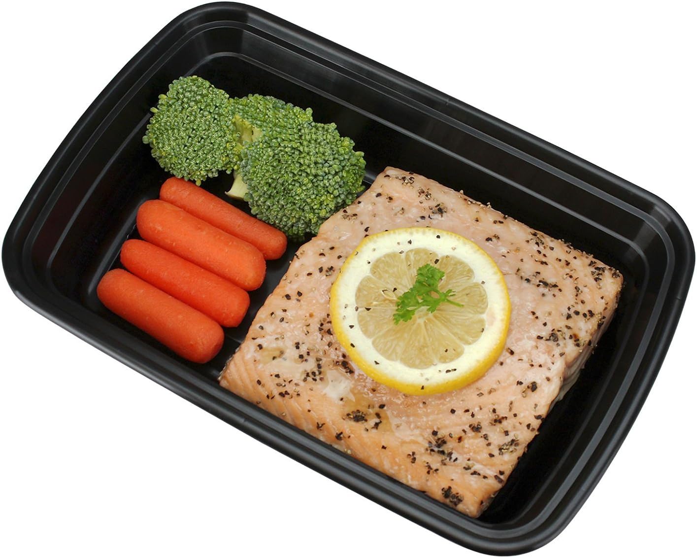 Freshware Meal Prep Containers ,1 Compartment with Lids, Food Containers, Lunch Box | BPA Free | Stackable | Bento Box, Microwave/Dishwasher/Freezer Safe, Portion Control ,28 oz (Pack of 15)