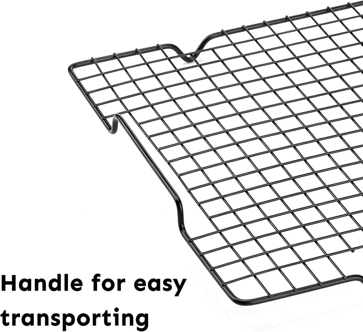 HULISEN Cooling Rack, 16 x 10 Inch Nonstick Baking Rack with Handles