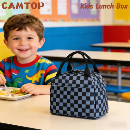 CAMTOP kids lunch bag Cute Insulated lunch box for Boys & Girls Leakproof loncheras for school