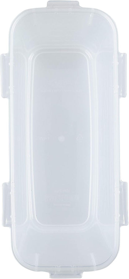 LOCK & LOCK LocknLock Easy Essentials Food Storage with Flip Lid/Airtight container, BPA Free, 10.1-Cup, Clear