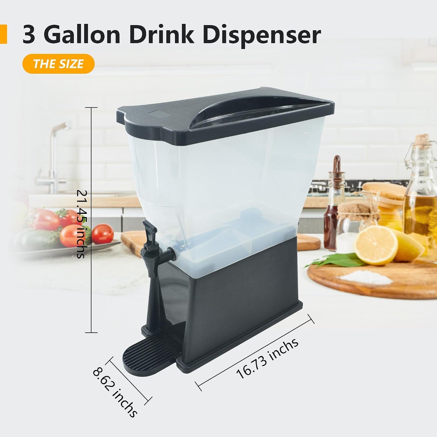 Juicer Dispenser for Home and Kitchen,7 Gallon Iced Beverage Dispenser,Drink Dispenser For Parties