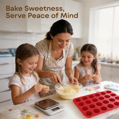 Silicone Muffin Pans for Baking Nonstick 2 Pcs, 12 Cup Regular Cupcake Pan, Food-Grade Silicone Baking Molds for Cupcakes, Egg Bites, Freezer, White