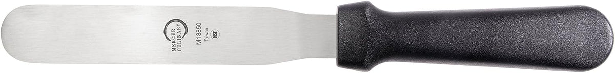 Mercer Culinary Offset Spatula, 4.5 Inch, Stainless Steel,Black