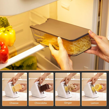 Safe Mandoline Slicer for Kitchen, Vegetable & Food Cutter, Easy to Clean