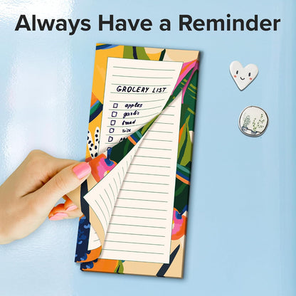Dry Erase Magnetic Labels - Reusable Sticky Notes - Notepads for Refrigerator - Dry Erase Magnet Sheets - Blank Magnet Stickers to Write On - Magnets for Whiteboard Classroom Fridge