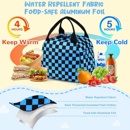CAMTOP kids lunch bag Cute Insulated lunch box for Boys & Girls Leakproof loncheras for school
