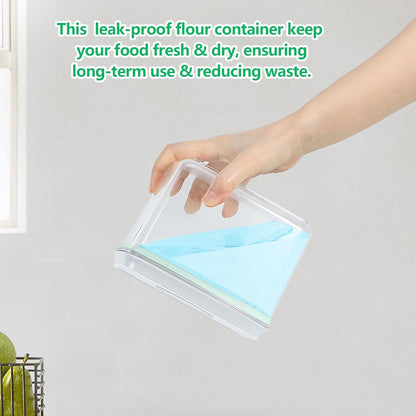 TBMAXS Versatile Storage Container Bin with Pop-up Lid & Scoop, Rice Flour Container Dog Cat Food Storage Container, Laundry Room Organization Household Essentials Kitchen Pantry Organizers