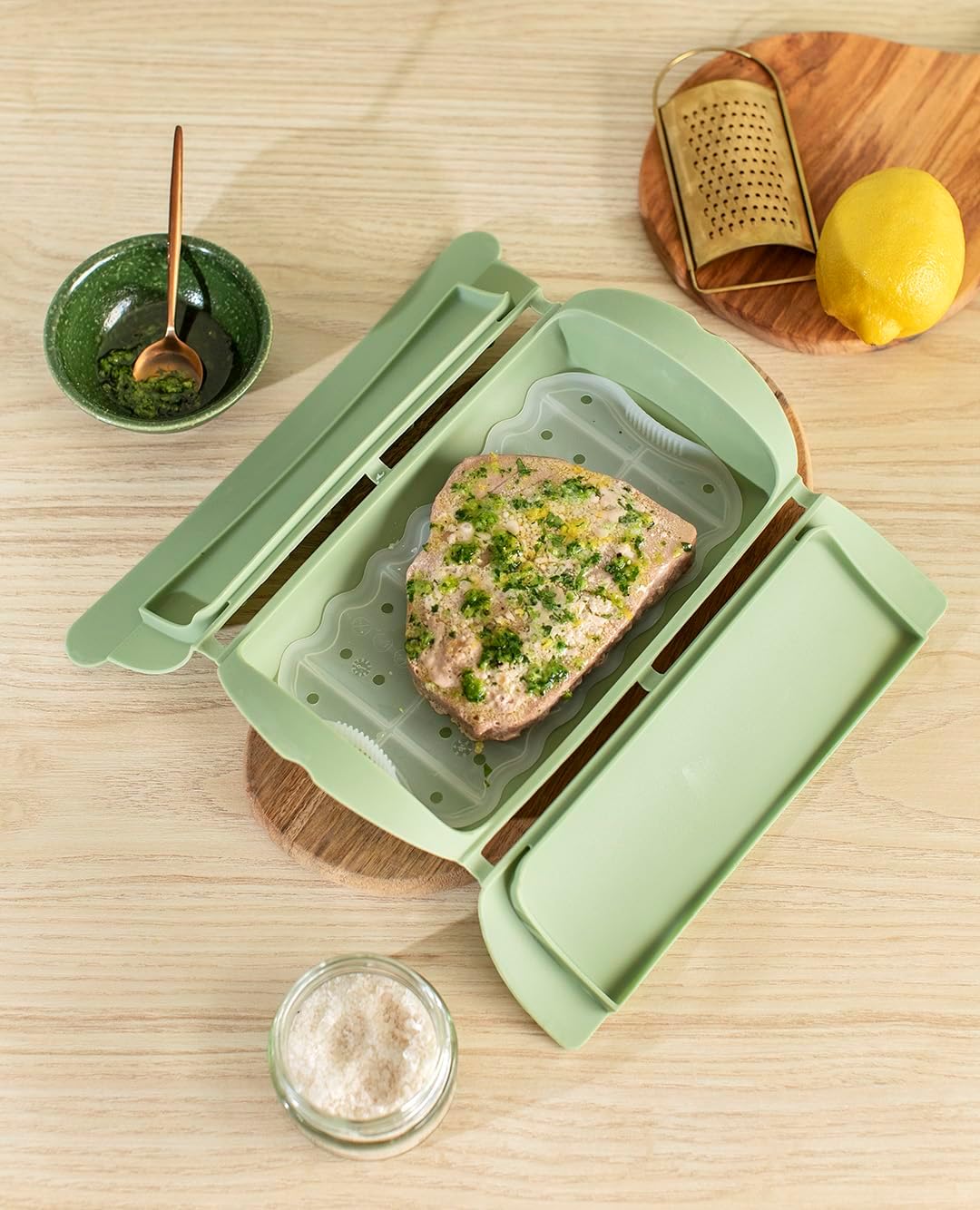 Lékué Silicone Steam Cooker, 2p