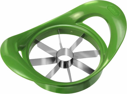 Zyliss Apple Divider – Stainless Steel Ultra-Sharp 8-Slice Apple Corer and Cutter – Ergonomic BPA-Free Handles – Thick Riveted Blades – Dishwasher Safe Apple Slicer – Green