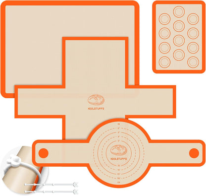 Silicone Baking Mat, Nonstick & Reusable