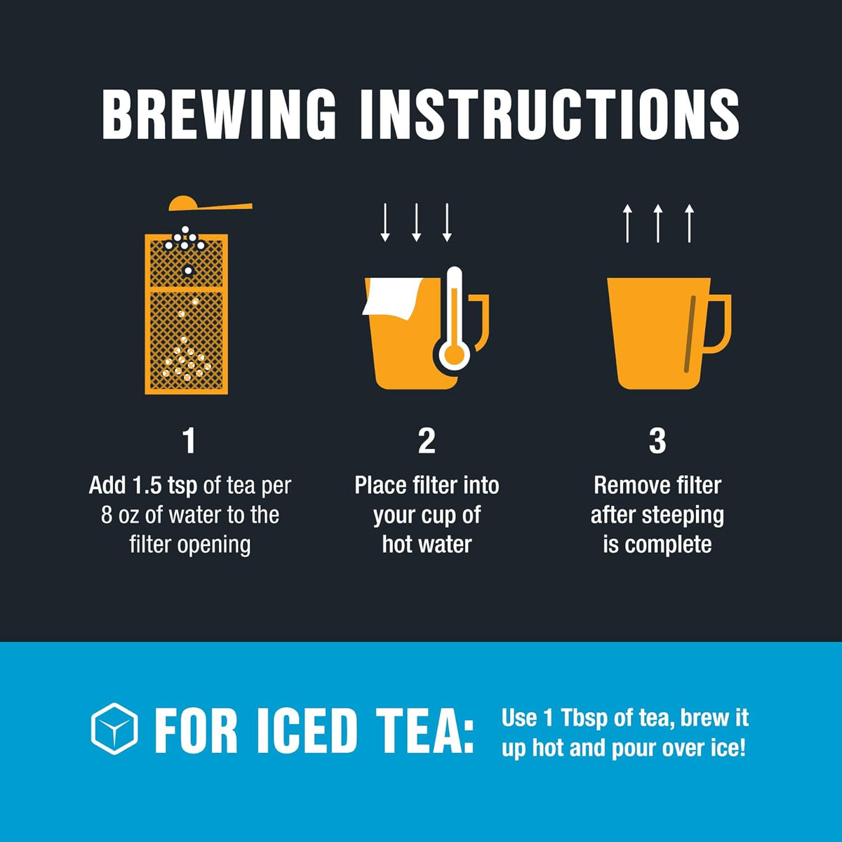 Tiesta Tea Loose Leaf Filters for Brewing