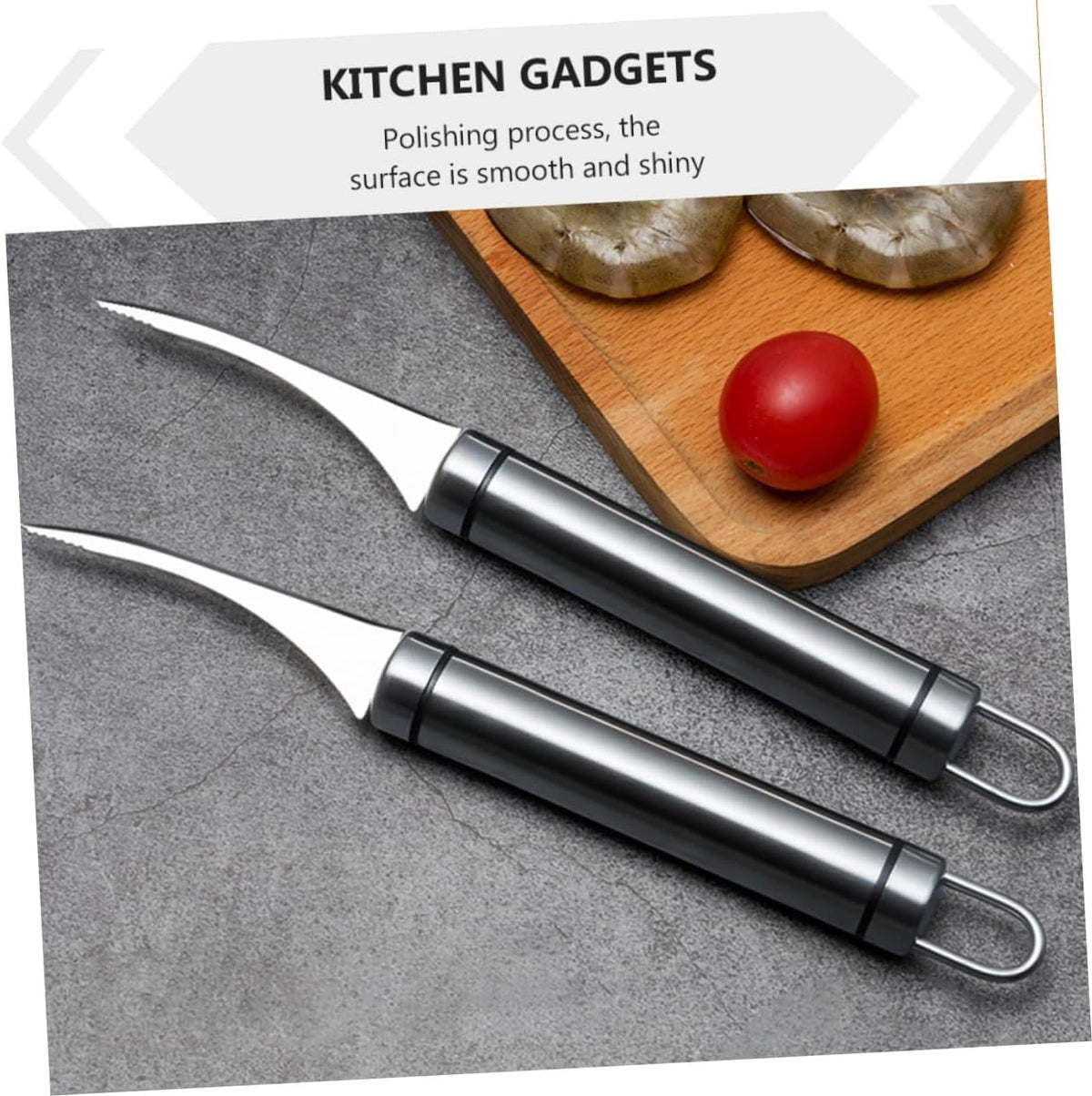 Shrimp Deveiner Tool and Peeler Set Multifunctional Shrimp Deveining Tool