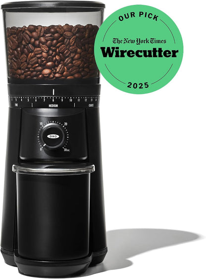 OXO Brew Conical Burr Electric Coffee Bean Grinder - 12 Oz, Matte Black