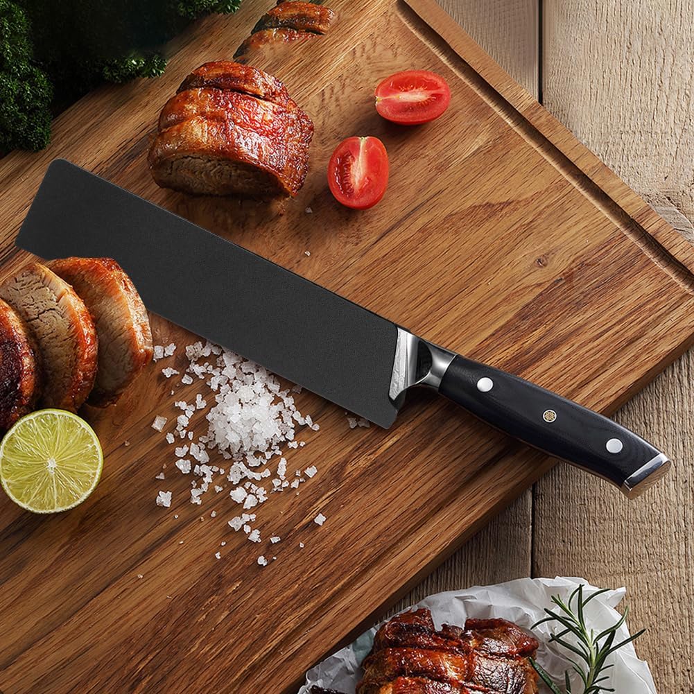 2 Pcs Kitchen Knife Sheath, 6-8 Inch Knife Edge Guard Chef Knife Sheaths