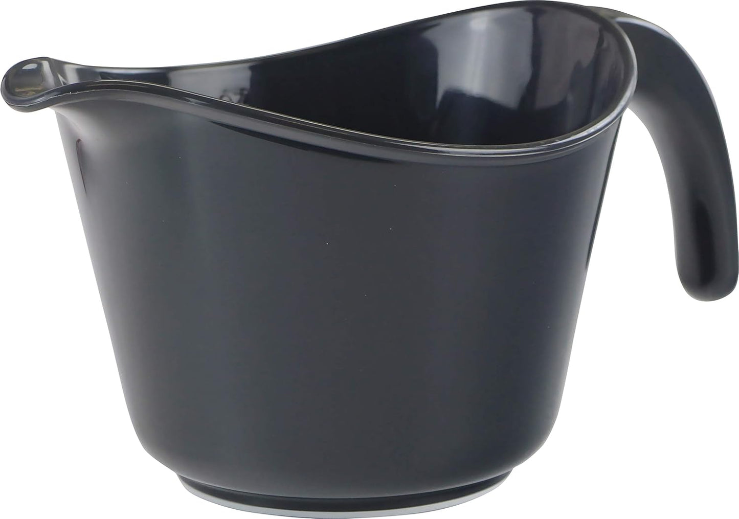 Reston Lloyd, Batter Bowl With Pour Spout, Non-Slip Base, Erogonomic Space Saving Detachable Handle, 2 QT Heavy Duty BPA-Free Microwave & Dishwasher Safe, Plum