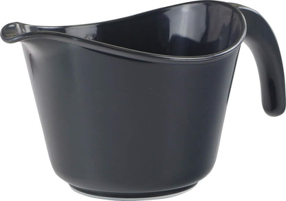 Reston Lloyd, Batter Bowl With Pour Spout, Non-Slip Base, Erogonomic Space Saving Detachable Handle, 2 QT Heavy Duty BPA-Free Microwave & Dishwasher Safe, Plum