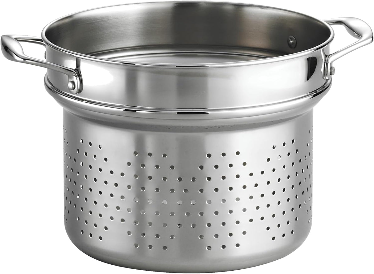 Tramontina Signature Stainless Steel Pasta Strainer Insert for Pot