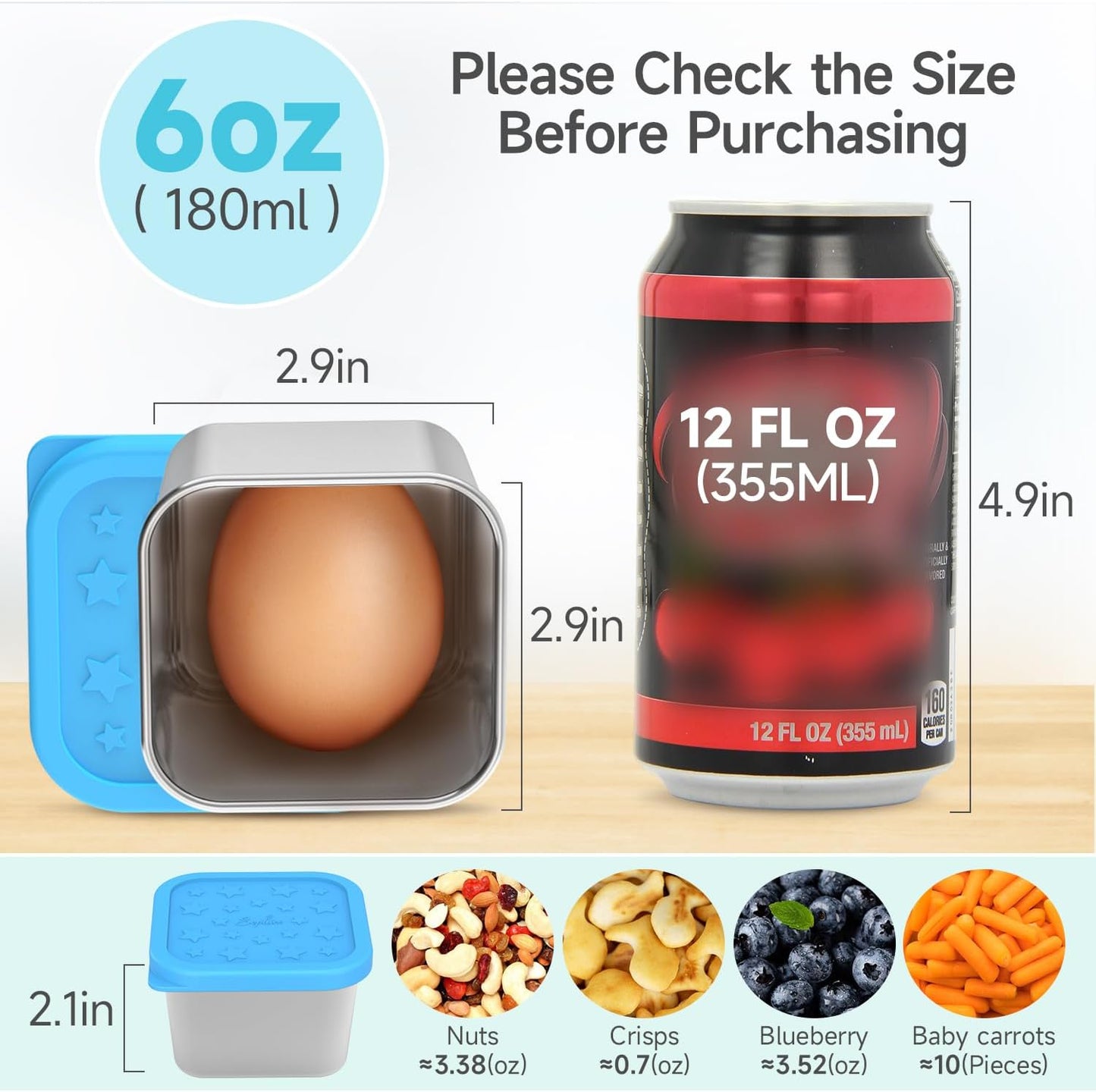 SOPHICO Stainless Steel Snack Containers for Kids, 8 oz Small Food Storage Container 1 Cup with Silicone Lid - Perfect 304 Metal Toddler Lunch Box for Daycare and School, Leak Proof (MIX, 4 PACK)