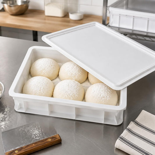 Pizza Dough Proofing Box, Commercial Food Grade Bread Proofing Container