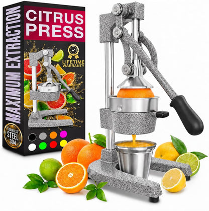 NADOBA Lemon Squeezer and Lime Squeezer, Max Extraction Citrus Hand Juicer