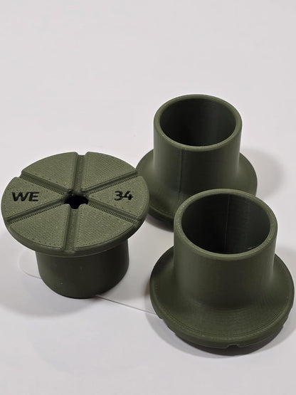 Upside Down Bottle Holder Set for Condiments and Sauces, Frustration Reducing with Drainage Anti-Slide System, Fridge and Pantry Compatible (3 of Size 37 - Dark Gray)