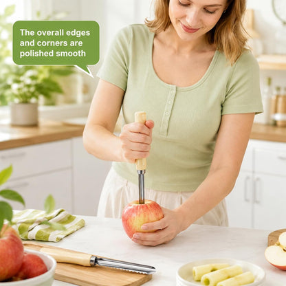 3 Pcs Vegetable Corer Tool, Apple Core Remover, Pepper Corer Remover Tool