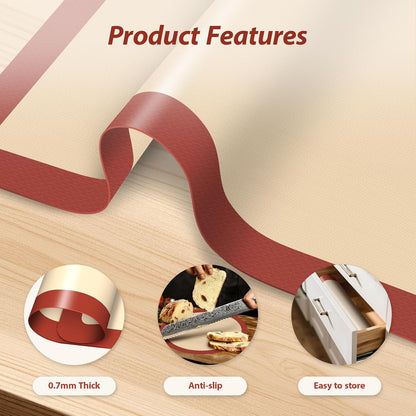 Silicone Baking Mat, Nonstick & Reusable