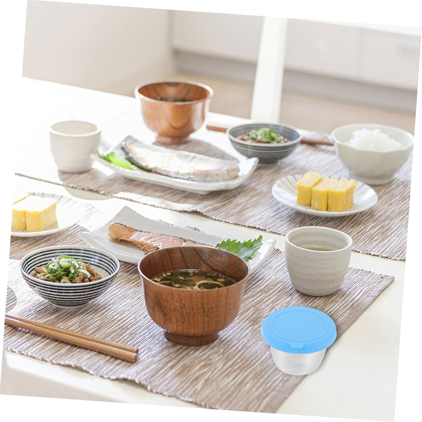 4Pcs Dip Cups with Lids Condiment Containers for Sauces Reusable and Leakproof for Parties Picnics and Meal Prep