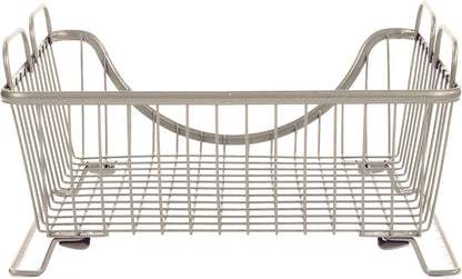 Spectrum Diversified 20077 Ashley Stackable Basket Tray, Satin Nickel