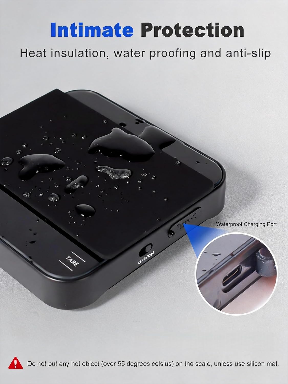 Lamido M2 Mini Coffee Scale Digital with Auto Timer, Tempered Glass