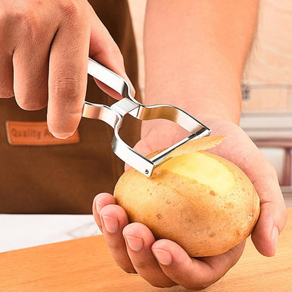 Vegetable Peeler with Stainless Steel Blade,Professional Julienne Peeler for Carrots and Fruits,Ergonomic Non-Slip Potato Peelers for Kitchen- 5 x 2.1 inches