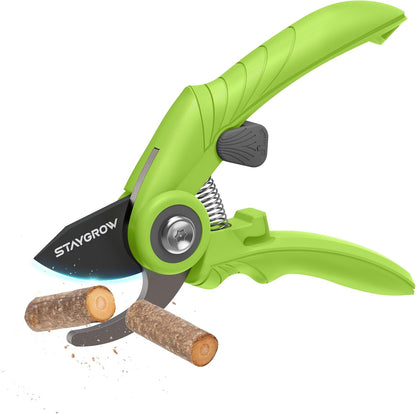 2pcs 6.5" Pruning Shears for Gardening Ultra Sharp Garden Scissors