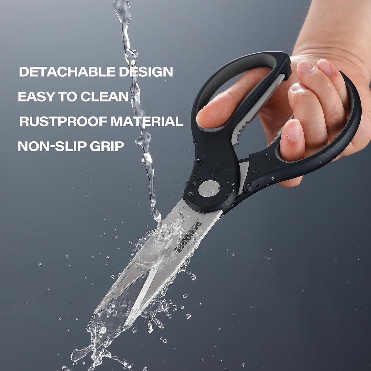 Kitchen Shears with Magnetic Holder Heavy Duty Magnetic Scissors for Fridge