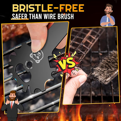 Grilling Gifts for Men Stocking Stuffers BBQ Grill Scraper: Women Gifts for Christmas Grill Accessories Cleaner Scraper Cool Stuff Gadgets for Teens Adults Husband Dad Birthday Gifts Kitchen Gadgets