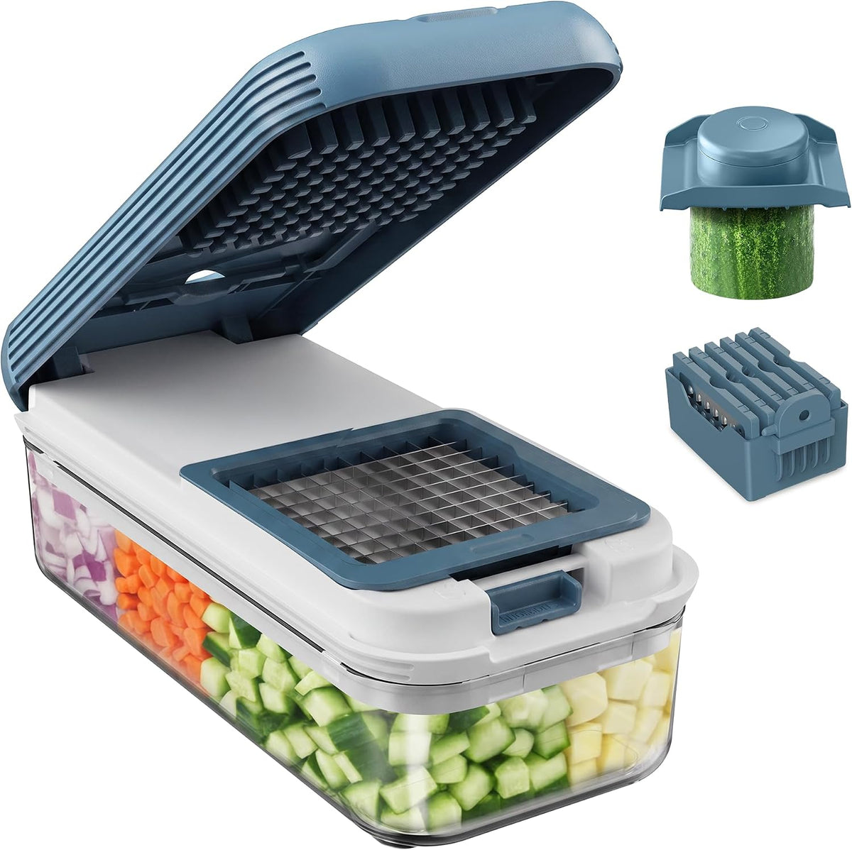 Fullstar Essential Vegetable Chopper & Mandoline Slicer 8-in-1 Kitchen Tool