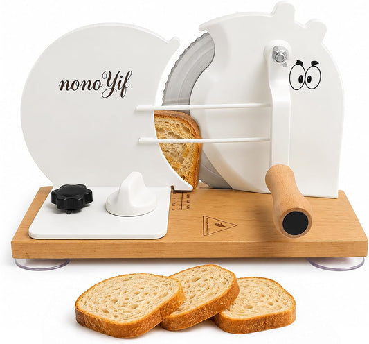 Manual Bread Slicer for Homemade Bread 11.8"L x 7.8"W x 7.48"H