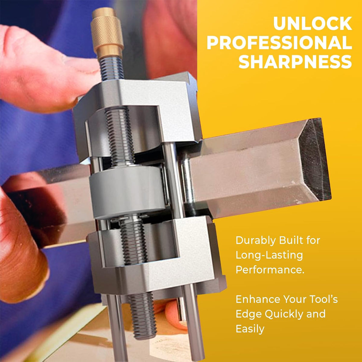 Sharp Pebble Honing Guide for Chisels and Planes - Chisel Sharpening Jig