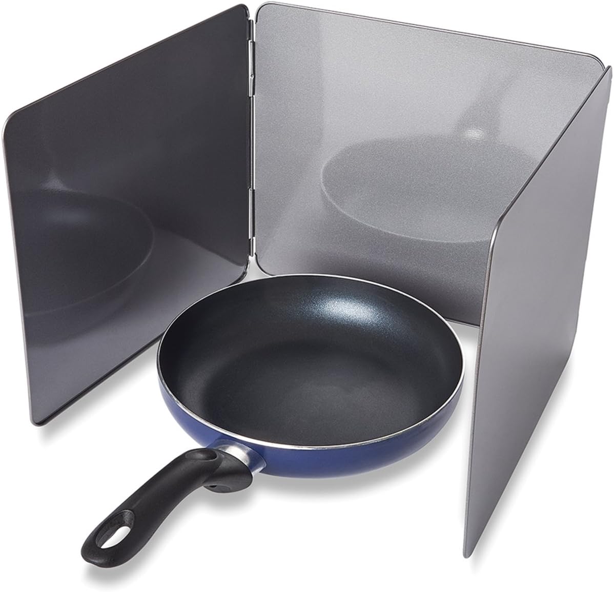 Fox Run Splatter Shield, 3 Sided Frying Splatter Guard For Stove Top, 9" x 10.25"