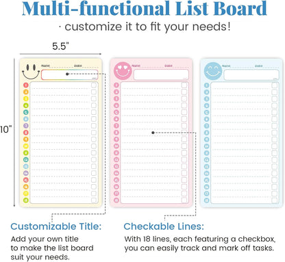 JJPRO Magnetic Monthly Calendar Whiteboard Set for Refrigerator-Monthly Planning Board, Weekly Menu Planner and to Do List for Fridge with 6 Markers-14.5" x11