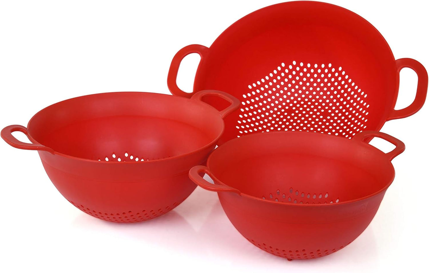 Mintra Home Colanders 3pk (Assorted 3pk, Black)